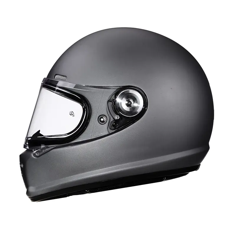 68 DOT Standart Tam Yüz Motosiklet Kaskı Fiberglas Motokros Kaskı