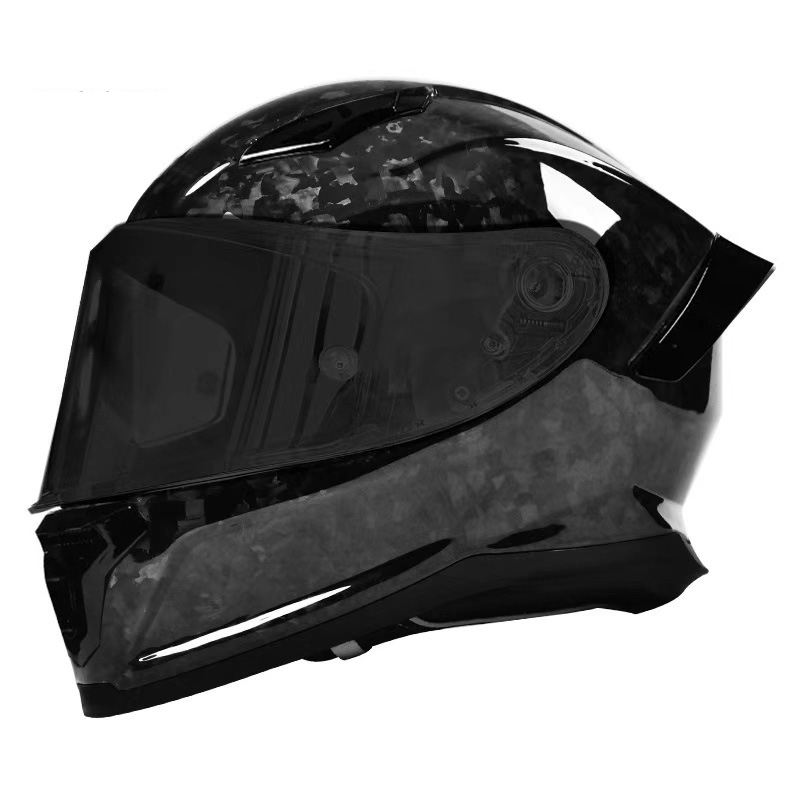 MT30 Karbon Fiber Motosiklet Kaskı Casco Moto DOT Tam Yüz Kask